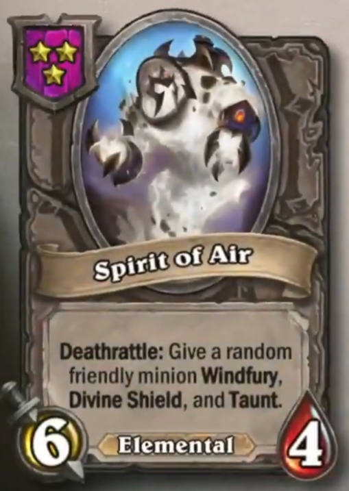Spirit of Air (Al’akir) Card!