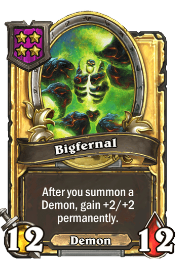 Bigfernal Card