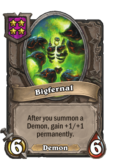Bigfernal Card!