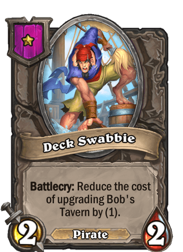 Deck Swabbie Card!