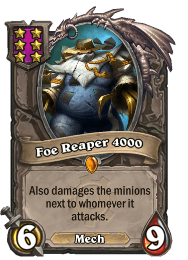Foe Repear 4000 Card!