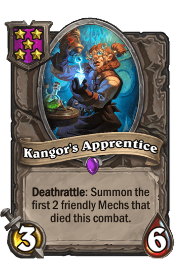 Kangor’s Apprentice Card!
