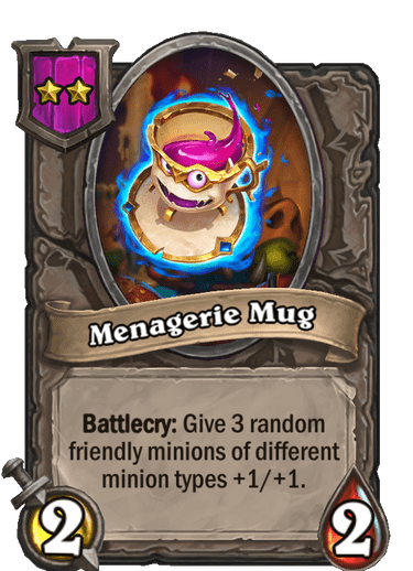Menagerie Mug Card!