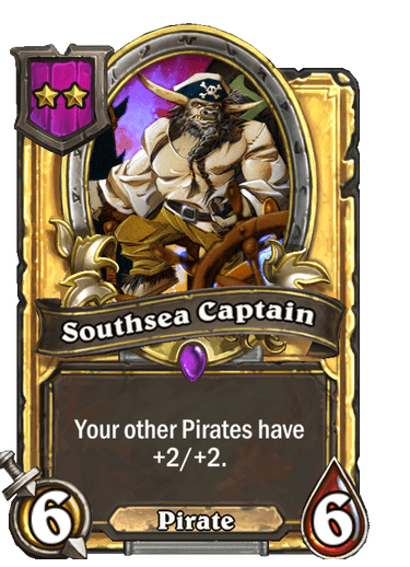 Southsea Captain Card