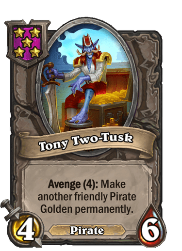 Tony Two-Tusk Card!
