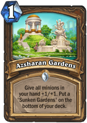Azsharan Gardens Card