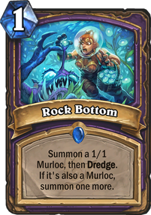Rock Bottom Card