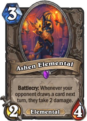 Ashen Elemental Card