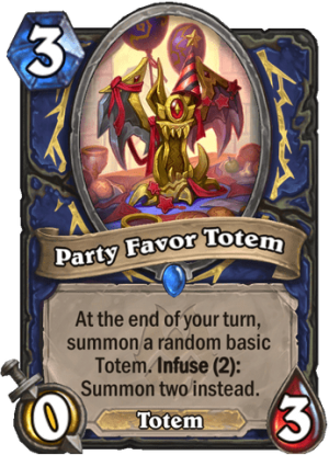 Party Favor Totem Card