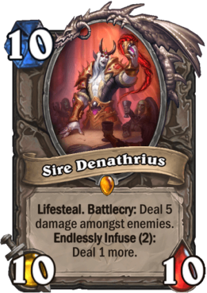 Sire Denathrius Card