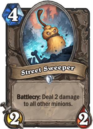 Street Sweeper Card