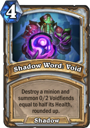 Shadow Word: Void Card
