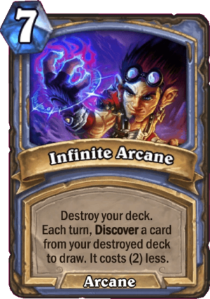 Infinite Arcane Card