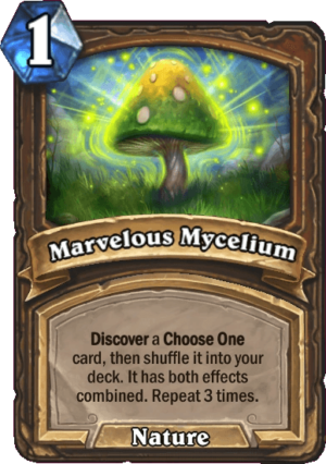 Marvelous Mycelium Card