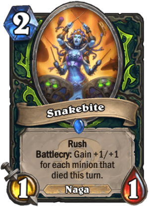 Snakebite Card