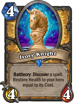 Ivory Knight Card