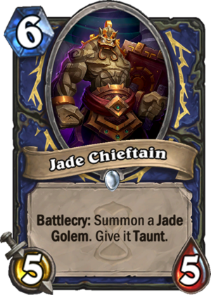 Jade Chieftain Card