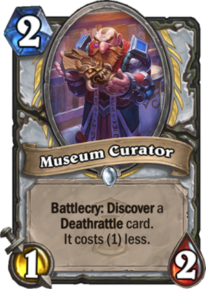 Museum Curator Card