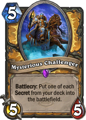 Mysterious Challenger Card