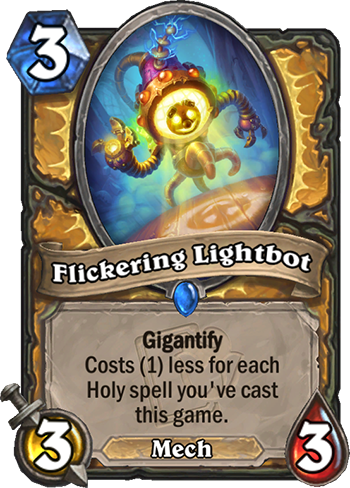 Flickering Lightbot - Hearthstone Top Decks
